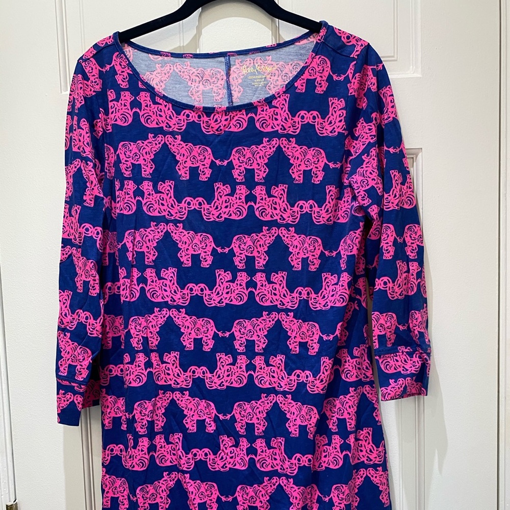 Lilly Pulitzer elephant dress